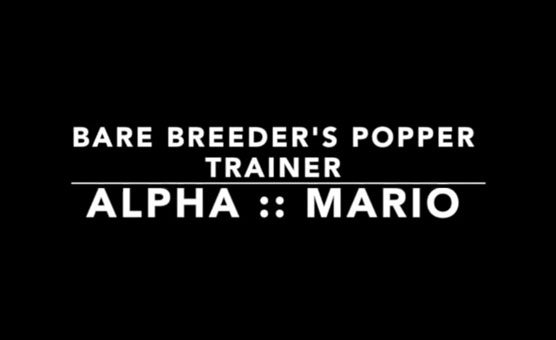 BareBreeder Popper Trainer - Alpha Mario