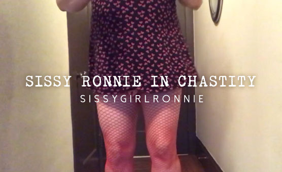 Sissy Ronnie In Chastity