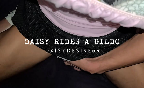 Daisy Rides A Dildo
