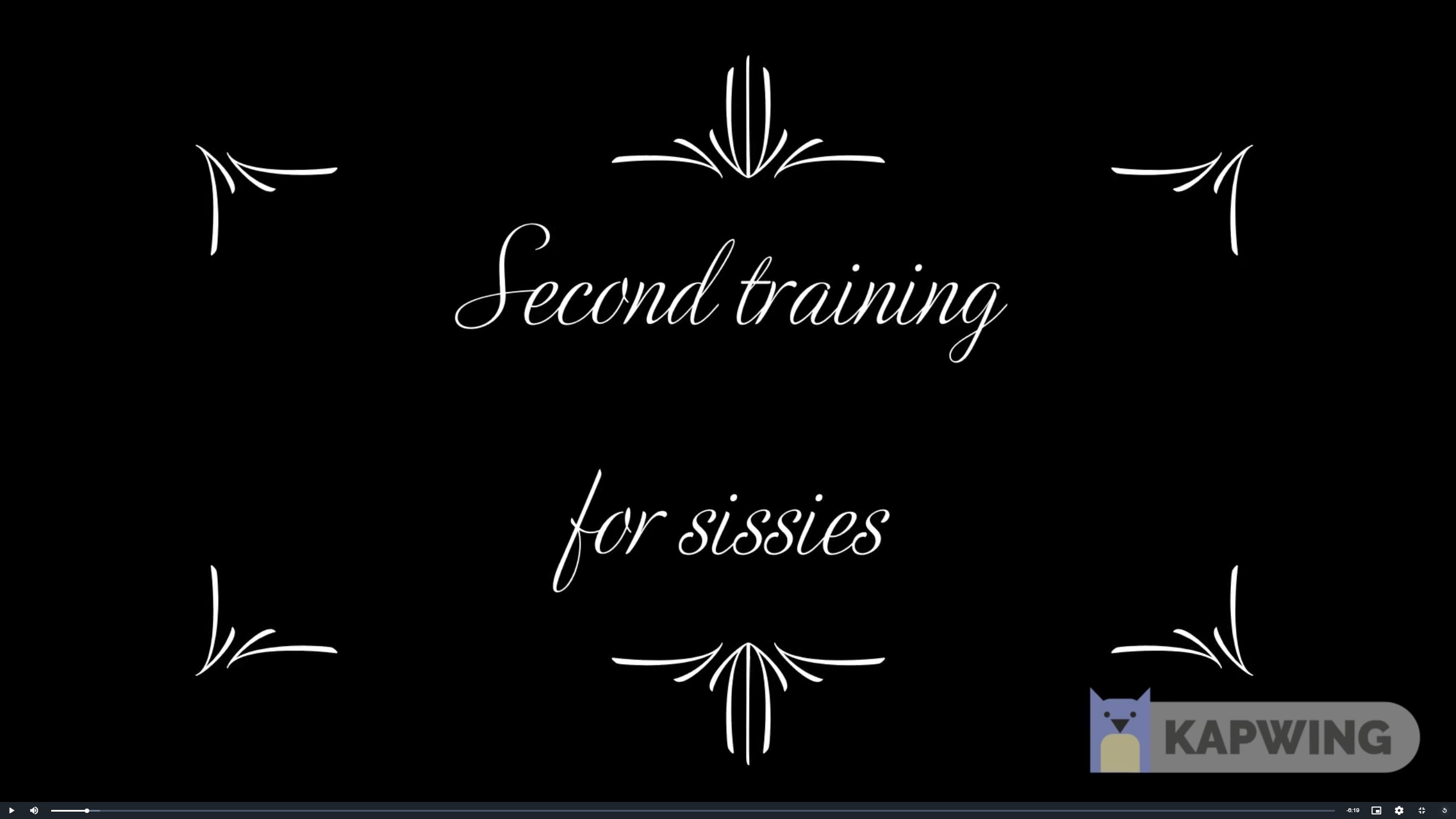 Sissy Training 2 - Master Of Sissies