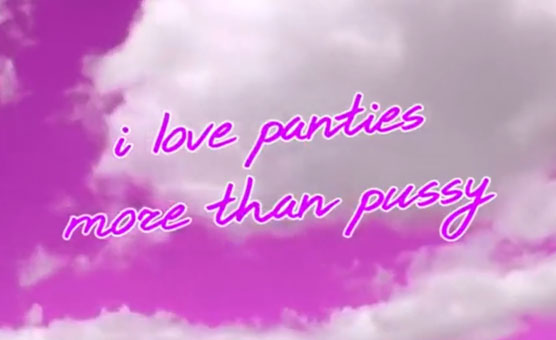 I Like Panties More Than Pussy