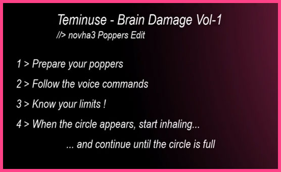 Teminusest - Brain Damage Vol 1 - Novha3 Poppers Edit