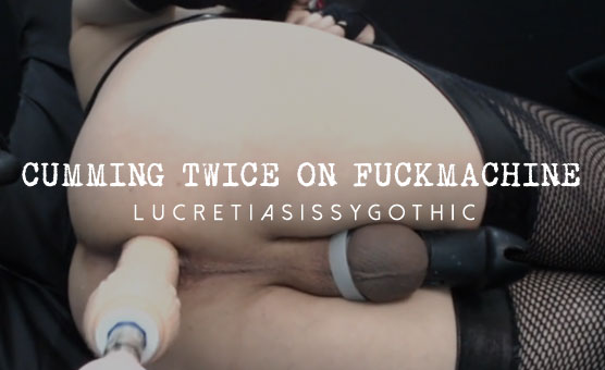 Cumming Twice On Fuckmachine