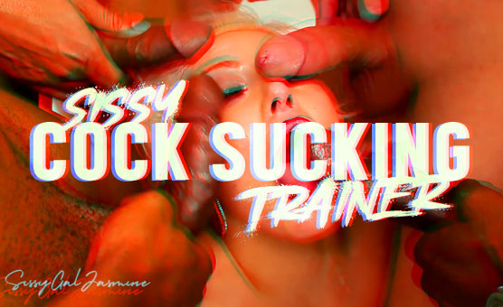 Sissy Cock Sucking Trainer - Sissygaljasmine PMV