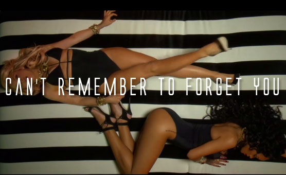 Can't Remember To Forget You - BBC PMV