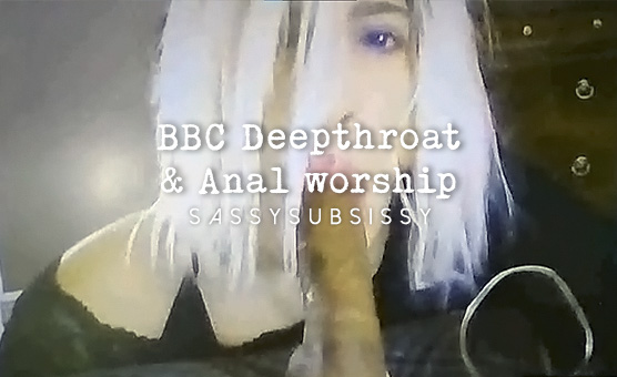 BBC Deepthroat and Anal worship