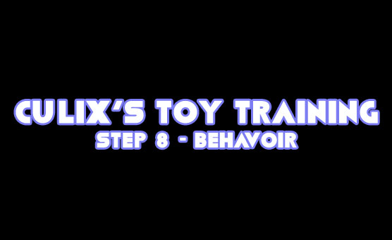 Culix's Toy Training - Step 8 - Behavior