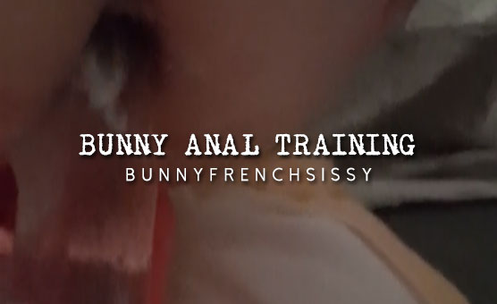 Bunny Anal Training
