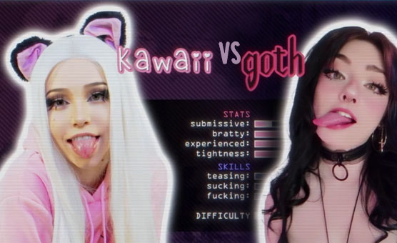Kawaii Vs Goth - Censored For Betas