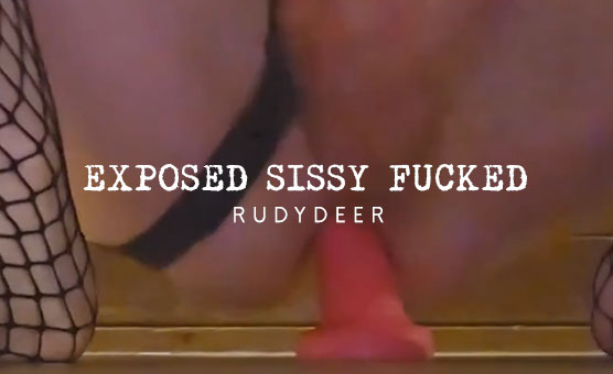 Exposed Sissy Fucked By Pink Cock
