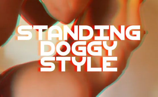 Standing Doggystyle - Caption Sissy Español