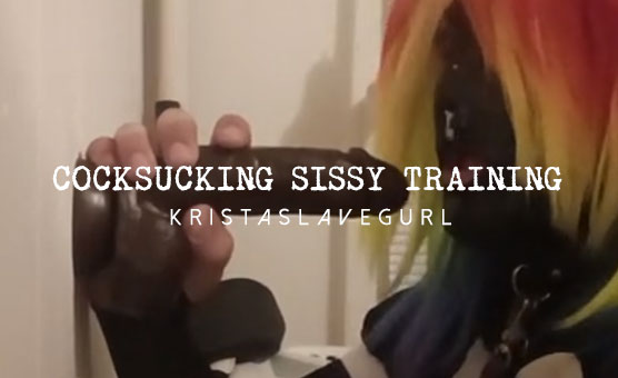 Cocksucking Sissy Training