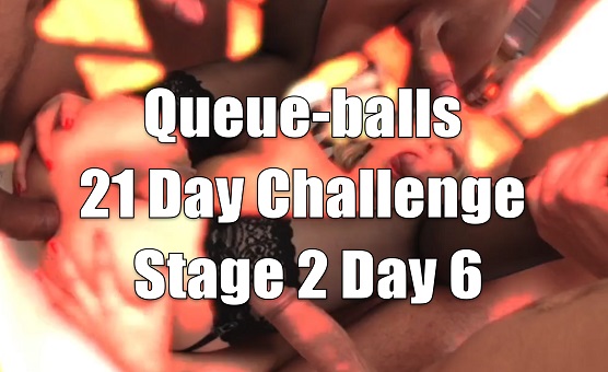 Queue-balls 21 Day Challenge  - Stage 2 Day 6
