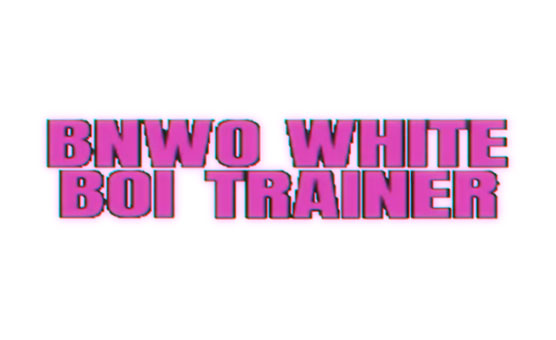 BNWO White Boi Trainer
