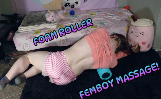 Foam Roller Femboy Massage