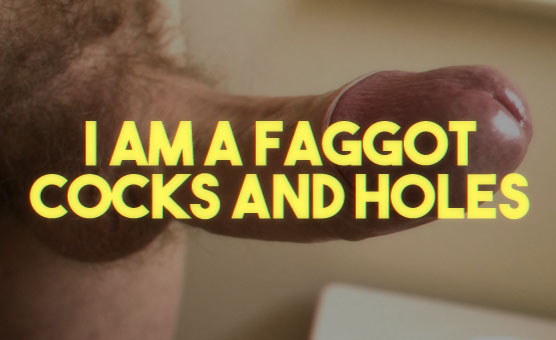 I Am A Faggot - Cocks And Holes