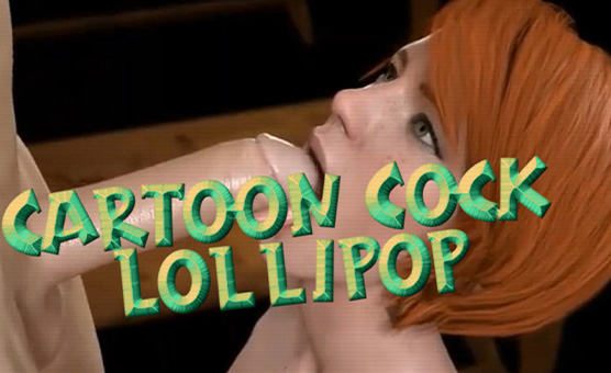 Cartoon Cock Lollipop HMV