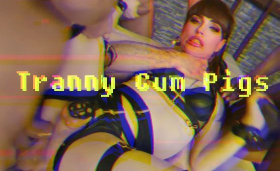 Tranny Cum Pigs - Barbie Girl PMV