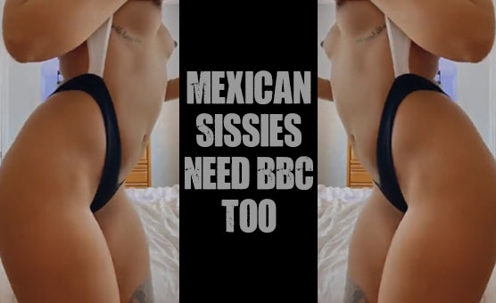 Mexican Sissies Need BBC Too
